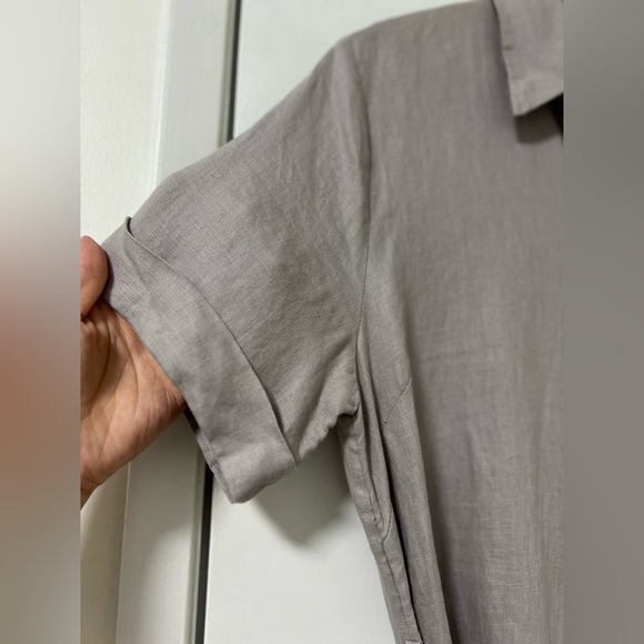 NWOTS Wilfred Eleta Linen Maxi Dress Sz M - Picture 8 of 12